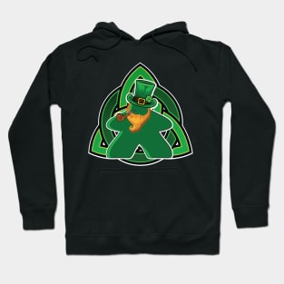 Leprechaun Meeple Board Gamer Saint Patrick's Day Hoodie